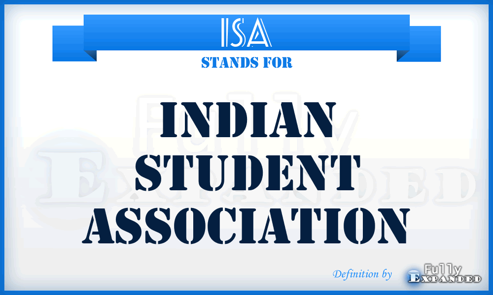 ISA - Indian Student Association