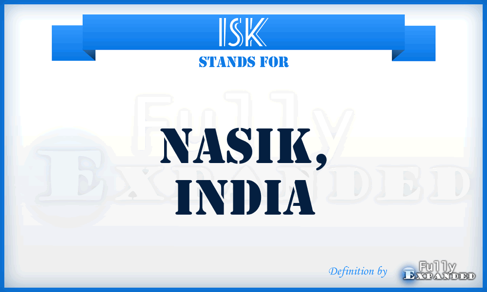 ISK - Nasik, India