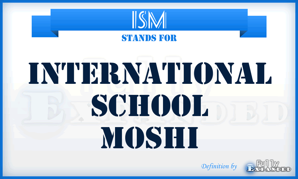 ISM - International School Moshi