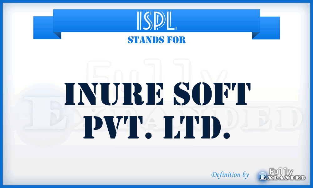 ISPL - Inure Soft Pvt. Ltd.