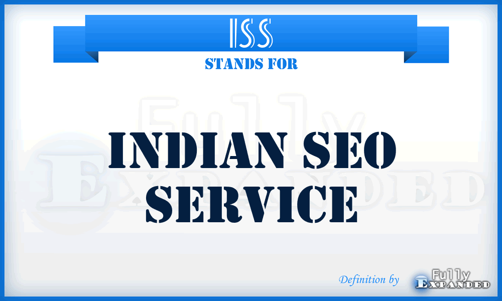 ISS - Indian Seo Service