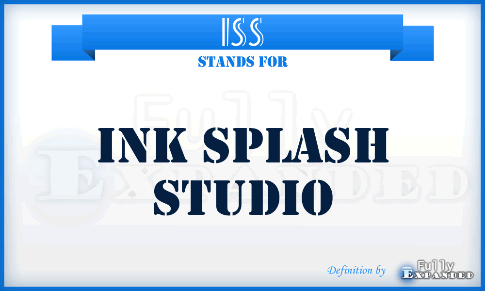 ISS - Ink Splash Studio
