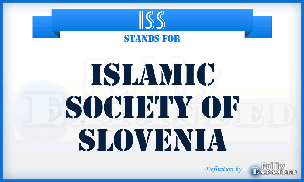 ISS - Islamic Society of Slovenia