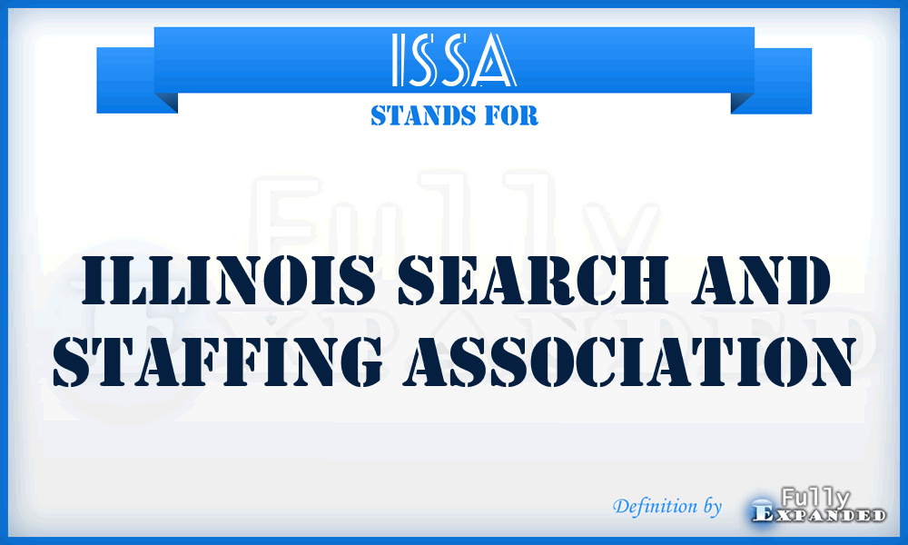 ISSA - Illinois Search and Staffing Association