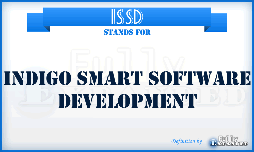 ISSD - Indigo Smart Software Development
