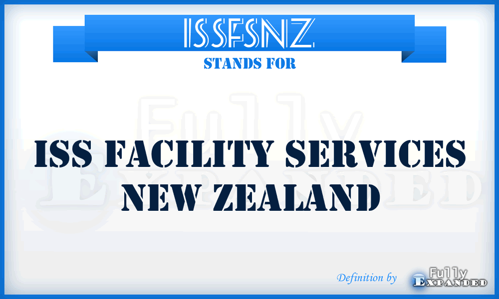 ISSFSNZ - ISS Facility Services New Zealand