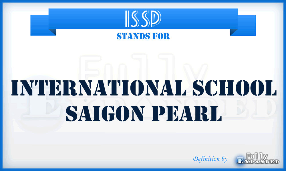 ISSP - International School Saigon Pearl