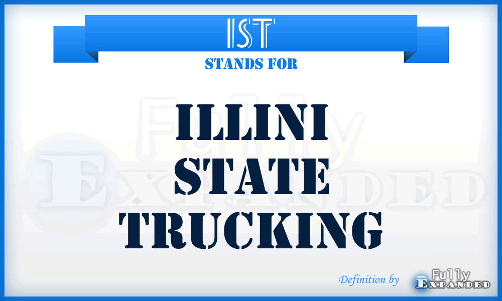 IST - Illini State Trucking