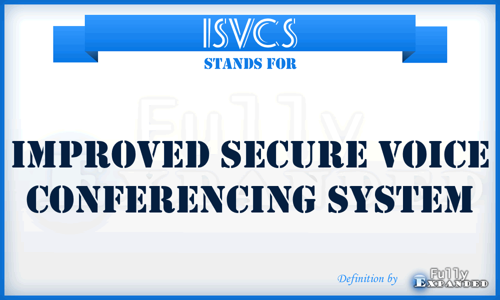 ISVCS - Improved Secure Voice Conferencing System