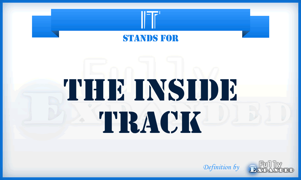 IT - The Inside Track