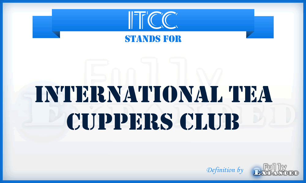 ITCC - International Tea Cuppers Club