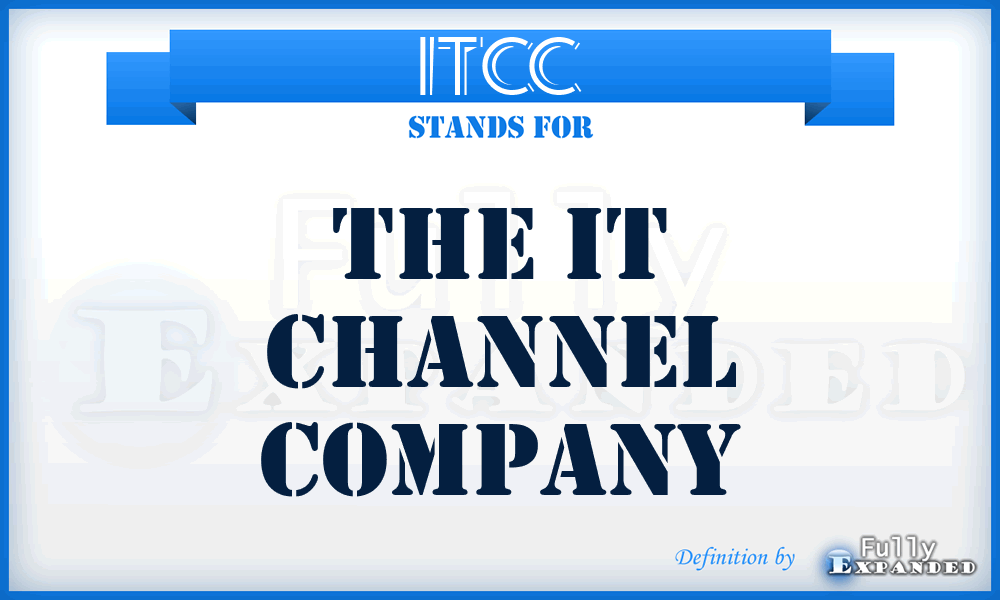 ITCC - The IT Channel Company