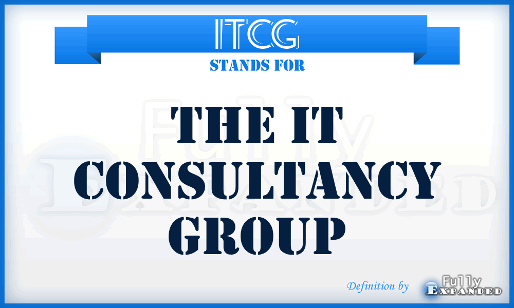 ITCG - The IT Consultancy Group