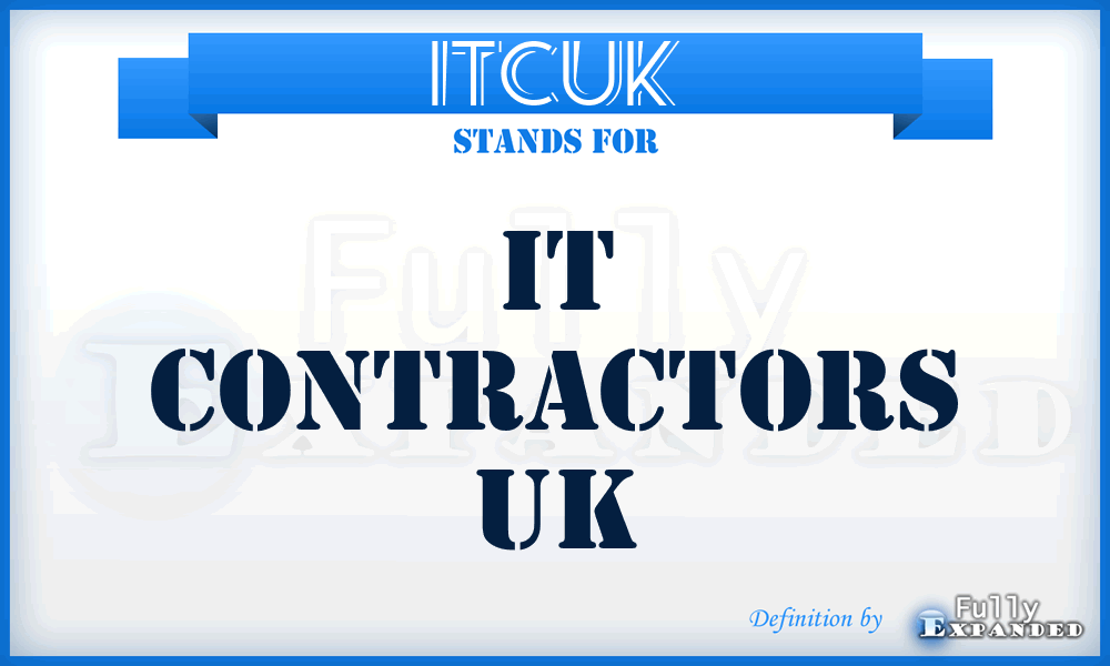 ITCUK - IT Contractors UK