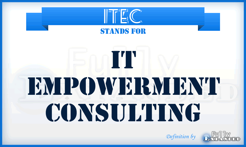 ITEC - IT Empowerment Consulting
