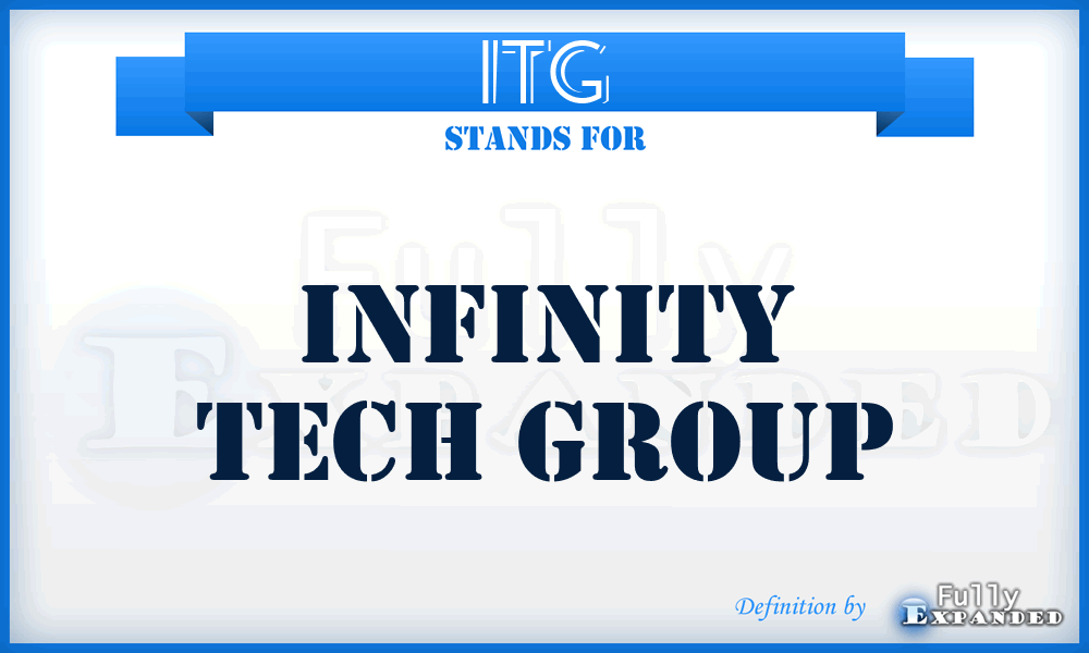 ITG - Infinity Tech Group