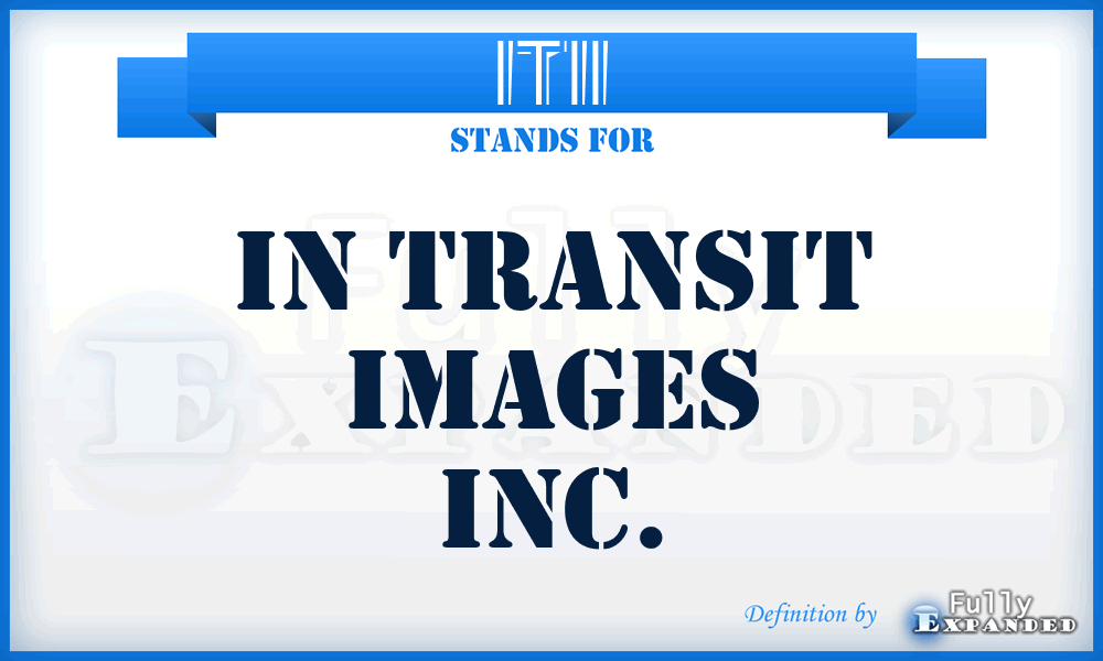 ITII - In Transit Images Inc.