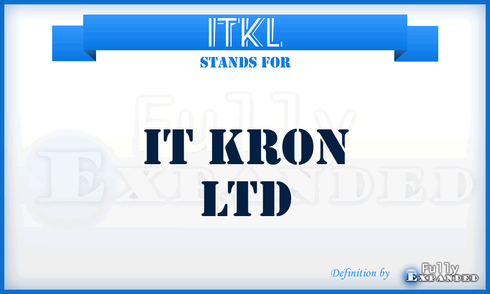 ITKL - IT Kron Ltd