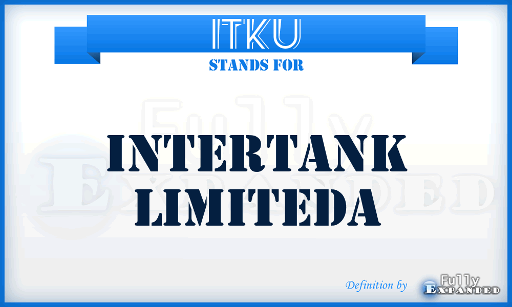 ITKU - Intertank Limiteda