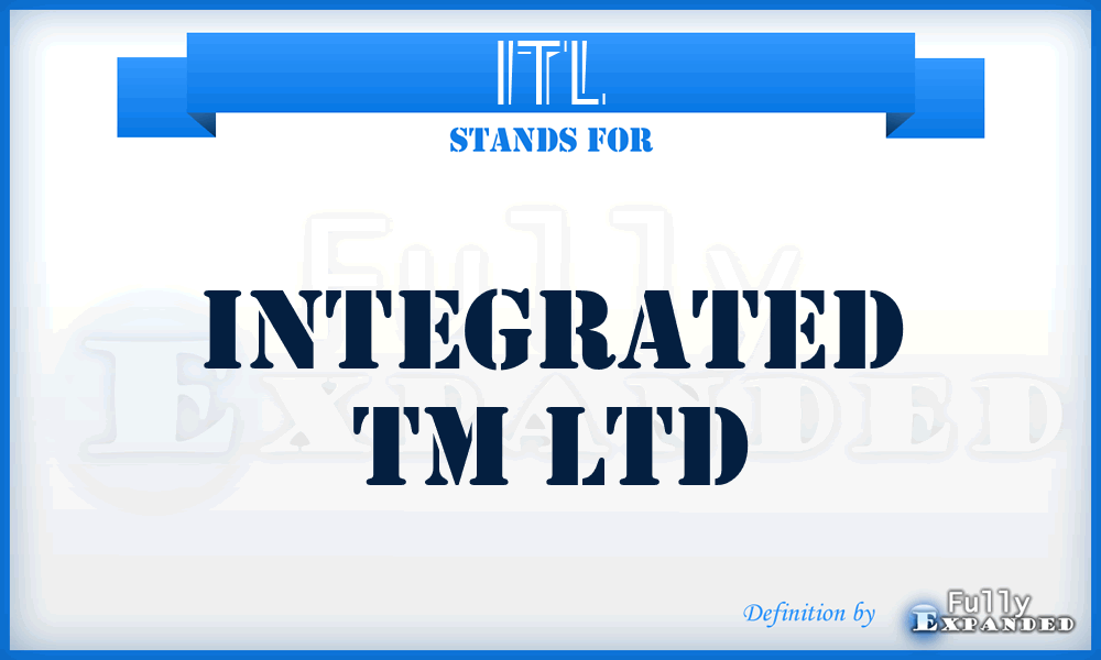 ITL - Integrated Tm Ltd