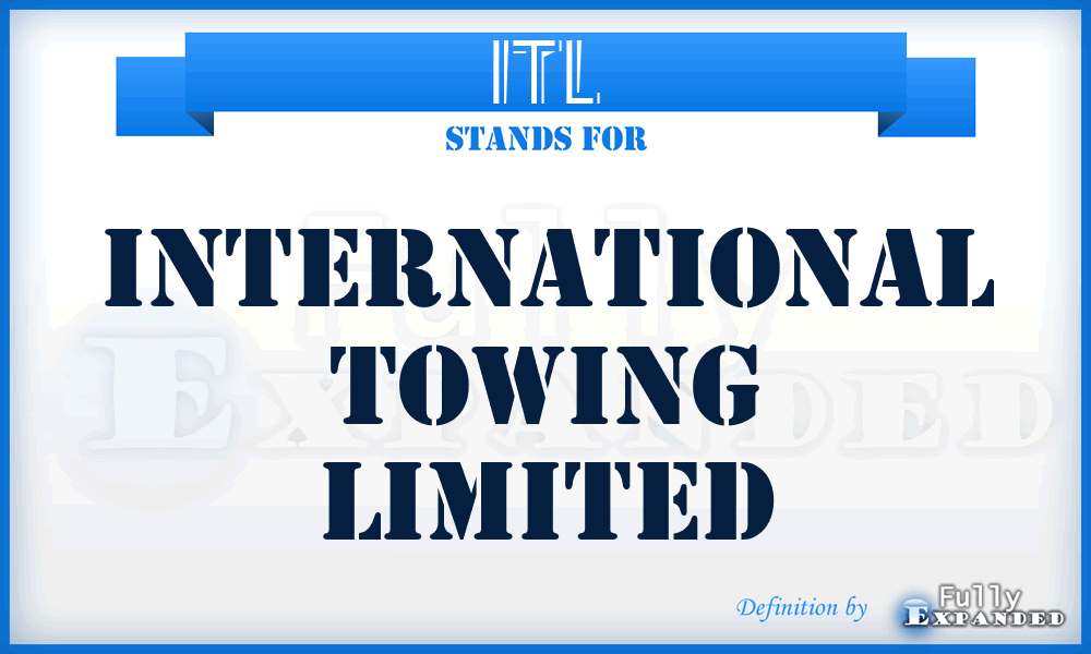 ITL - International Towing Limited