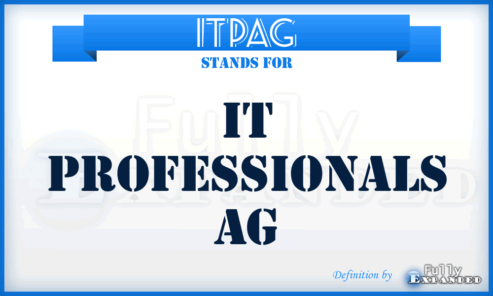 ITPAG - IT Professionals AG