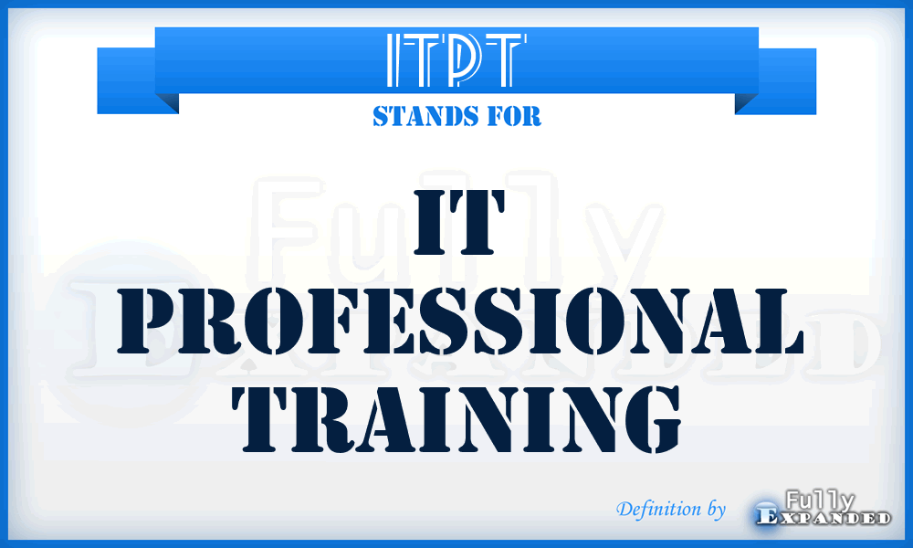 ITPT - IT Professional Training