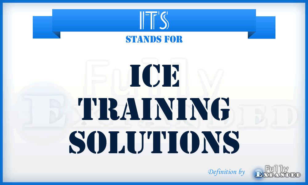 ITS - Ice Training Solutions