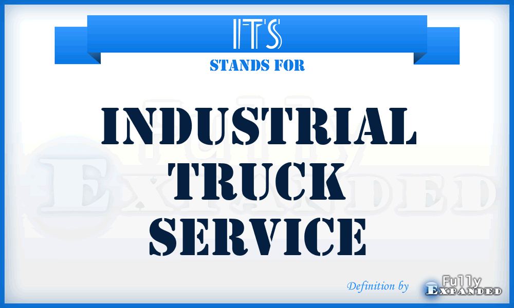 ITS - Industrial Truck Service