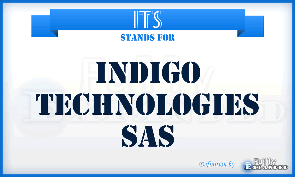 ITS - Indigo Technologies Sas