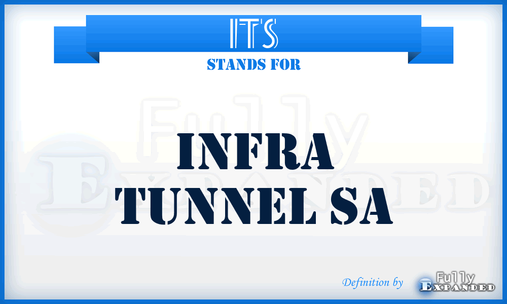 ITS - Infra Tunnel Sa