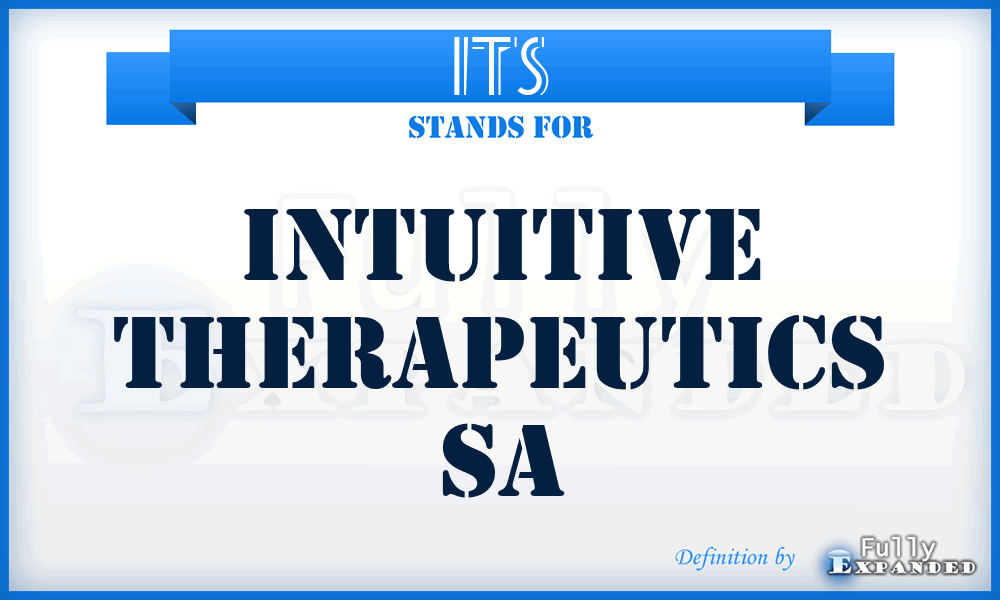 ITS - Intuitive Therapeutics Sa