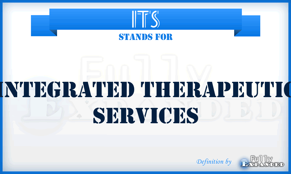 ITS - Integrated Therapeutic Services