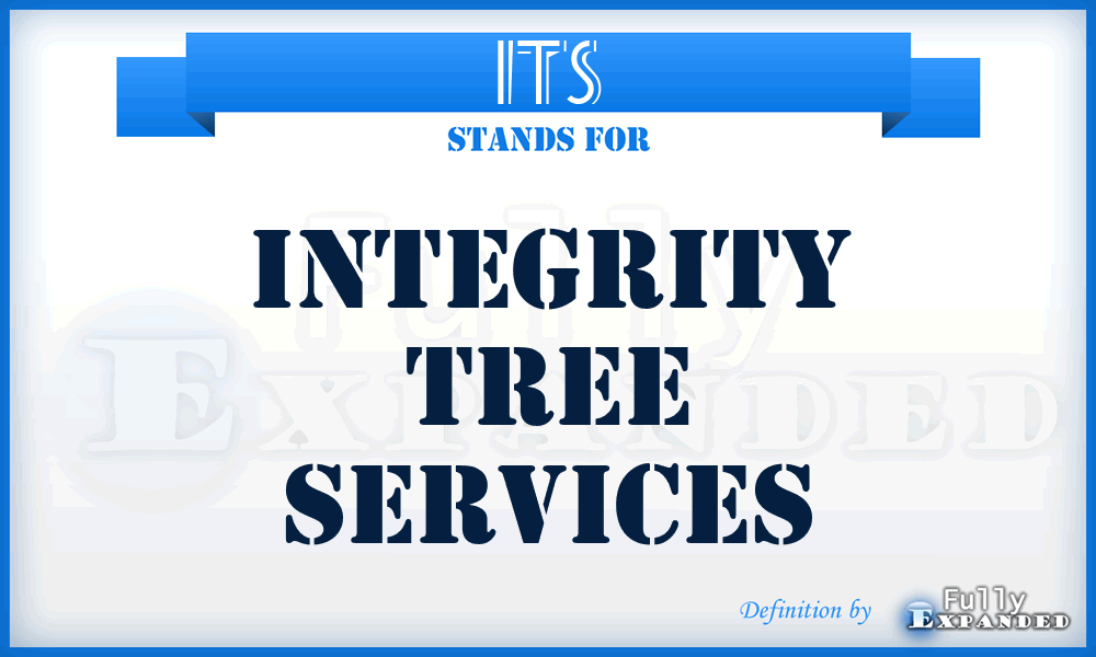 ITS - Integrity Tree Services