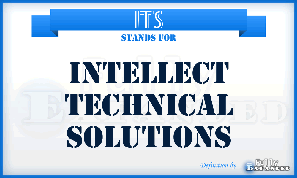 ITS - Intellect Technical Solutions