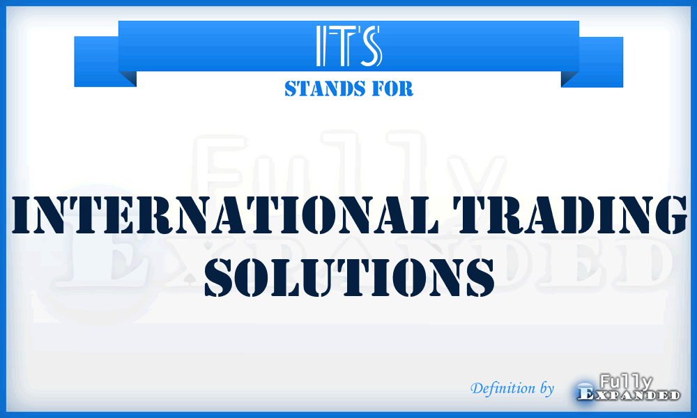 ITS - International Trading Solutions