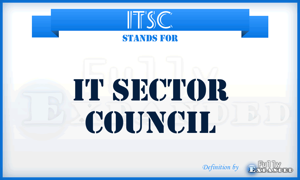 ITSC - IT Sector Council
