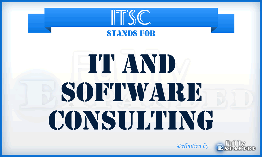 ITSC - IT and Software Consulting