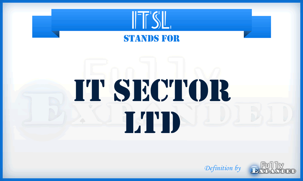 ITSL - IT Sector Ltd