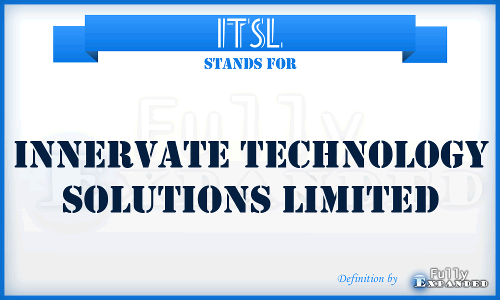 ITSL - Innervate Technology Solutions Limited