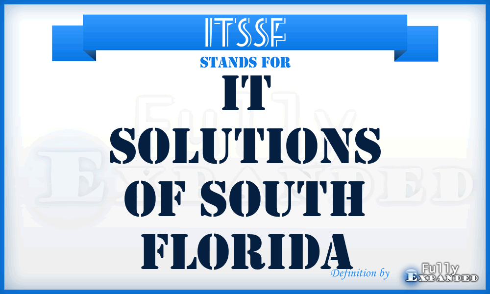 ITSSF - IT Solutions of South Florida