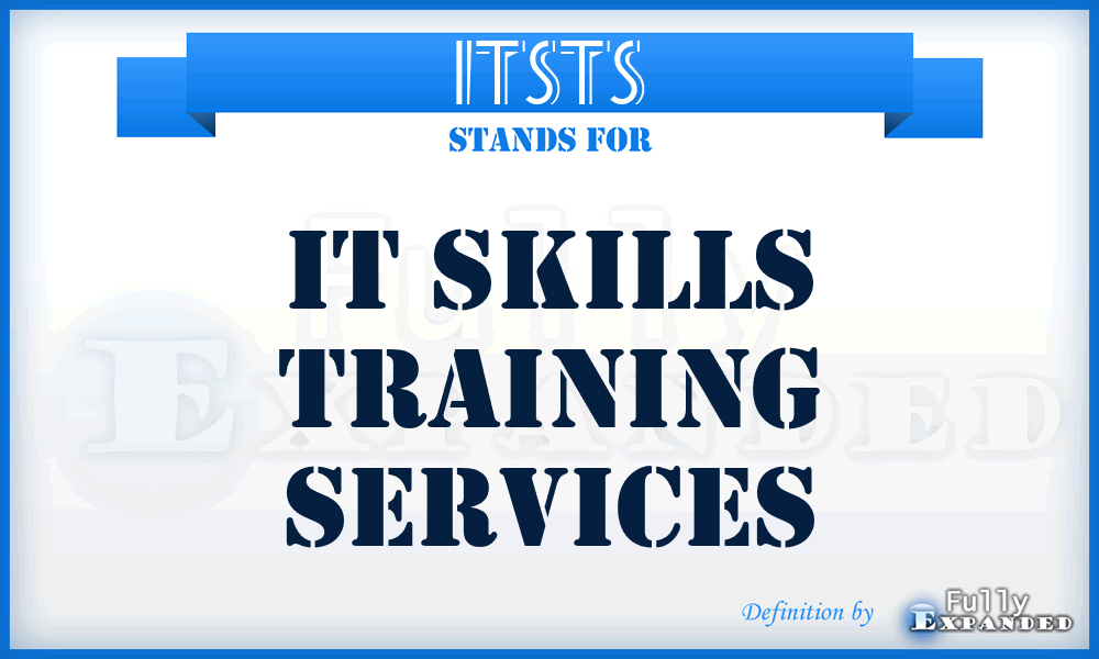 ITSTS - IT Skills Training Services