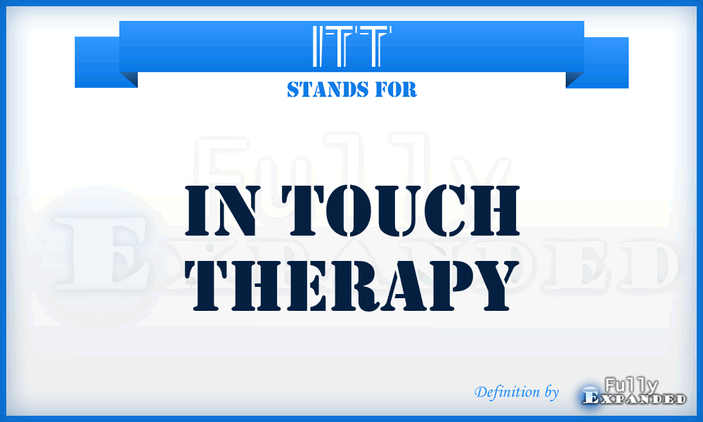 ITT - In Touch Therapy
