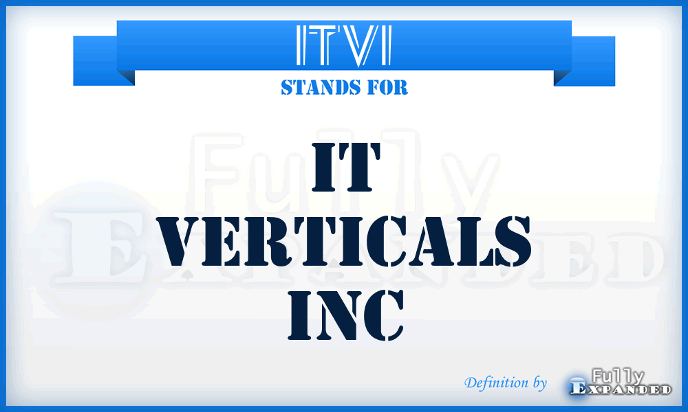 ITVI - IT Verticals Inc