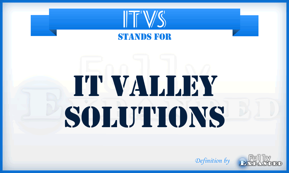 ITVS - IT Valley Solutions