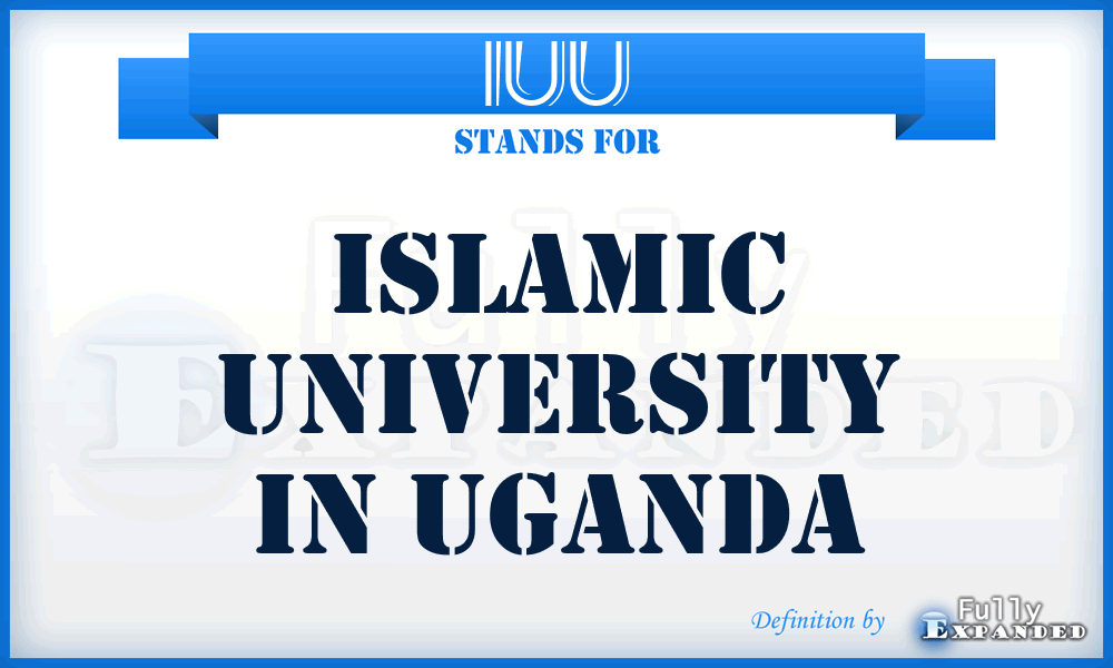 IUU - Islamic University in Uganda