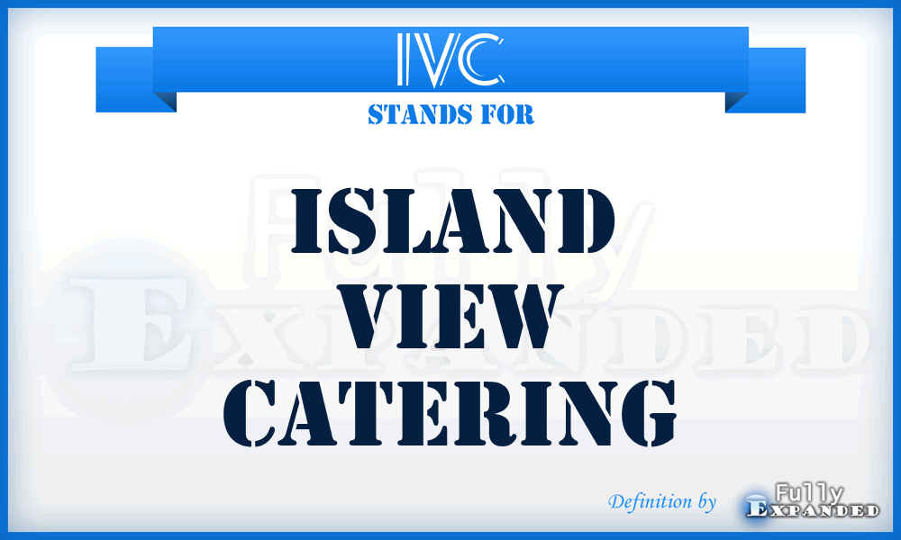 IVC - Island View Catering