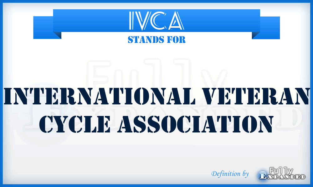 IVCA - International Veteran Cycle Association