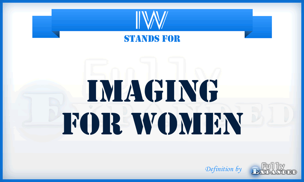 IW - Imaging for Women