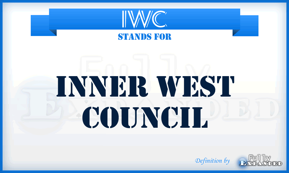 IWC - Inner West Council